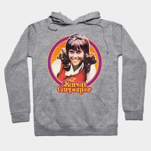 Karen Carpenter / Retro 70s Aesthetic Fan Design Hoodie